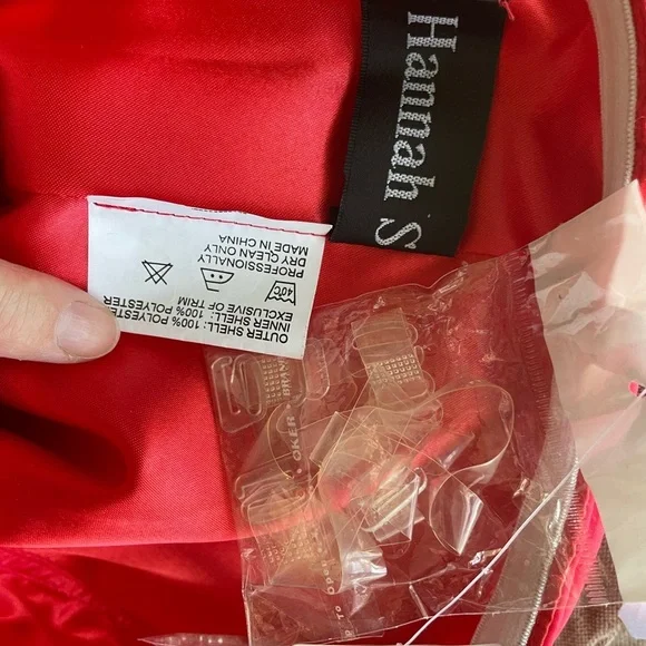 Hannah 12 Pink Embellished Ruched Strapless Prom Dress Special Occasion EUC - Picture 6 of 7